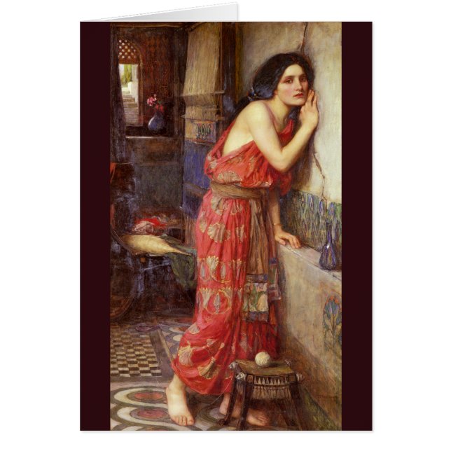 Thisbe John William Waterhouse Cards (Front)