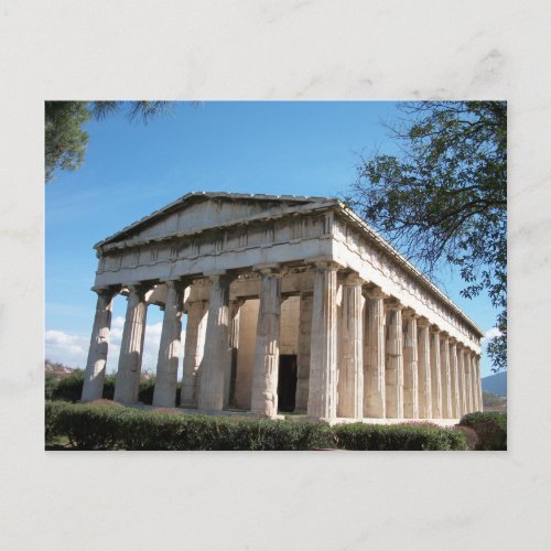 Thission _ The Temple of Hephaestus Postcard