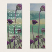 Thistle Bookmark (Front & Back)