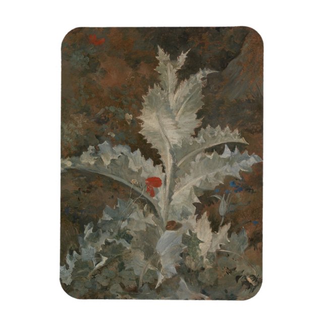 Thistle (by John Crome) Magnet (Vertical)