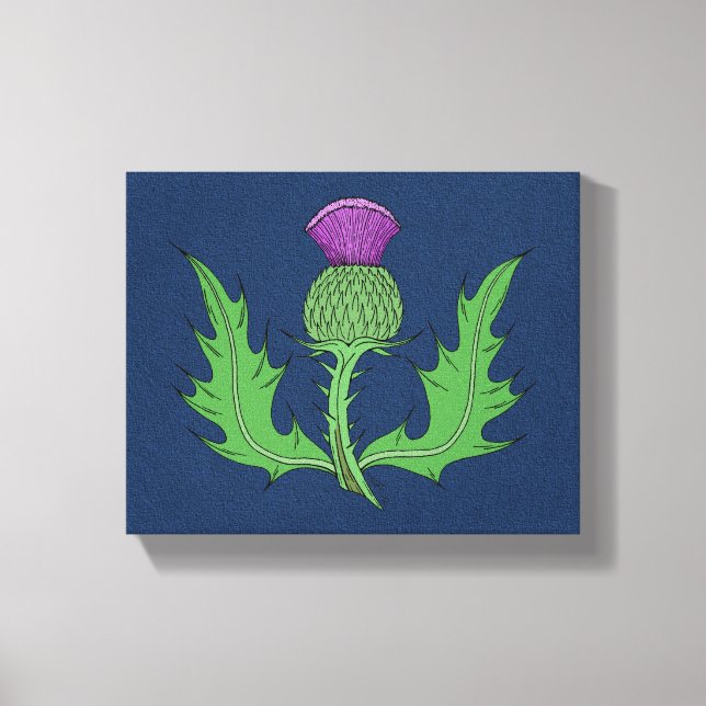 Thistle Canvas Print (Front)