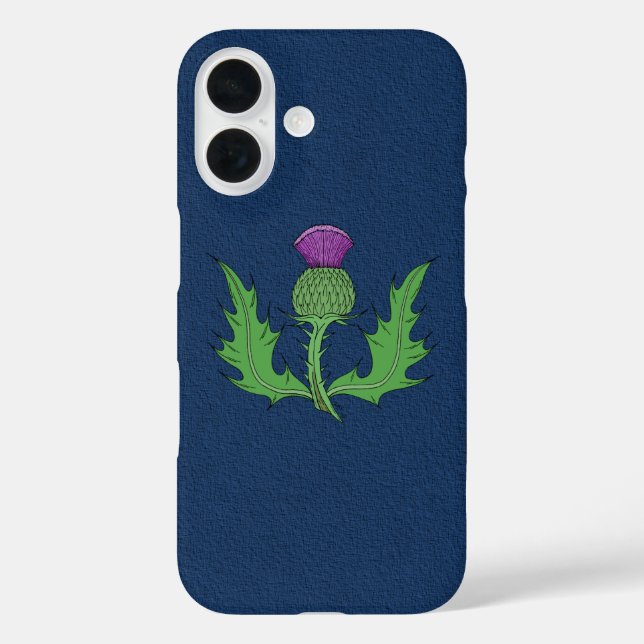 Thistle Case-Mate iPhone Case (Back)