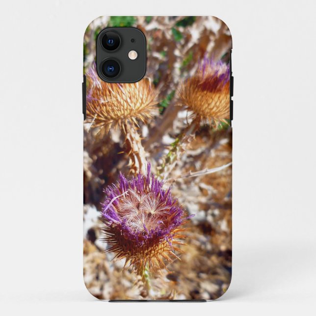 Thistle Case-Mate iPhone Case (Back)