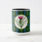 Thistle coffee cup with Ferguson Clan tartan