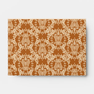 Thistle Damask Thanksgiving Envelope