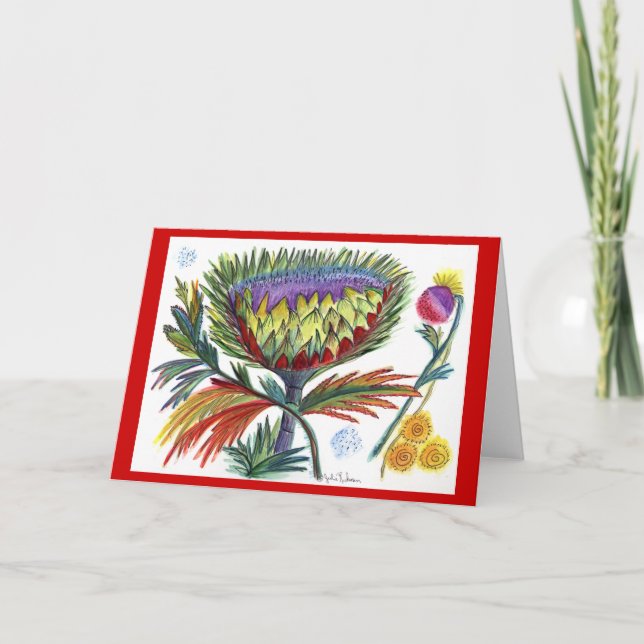 Thistle Holiday Greeting (Front)