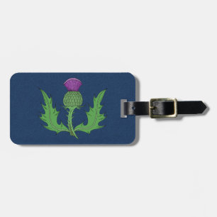 Thistle Luggage Tag