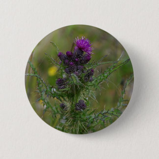 Thistle Pinback Button