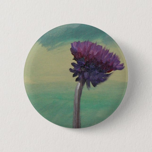 "Thistle" Pinback Button (Front)