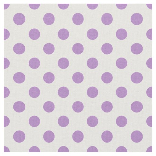 Thistle Purple Polka Dots Circles Fabric