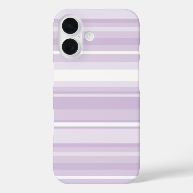 Thistle purple stripes Case-Mate iPhone case (Back)