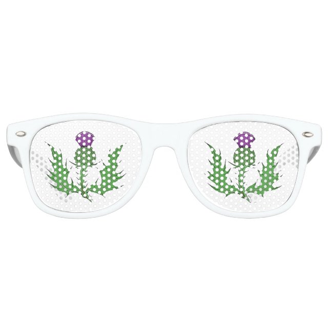 Thistle Retro Sunglasses (Front)