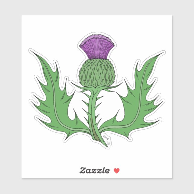 Thistle Sticker (Sheet)