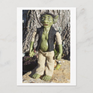 Thistle the Troll Postcard