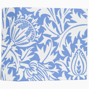 Thistle, William Morris 3 Ring Binder