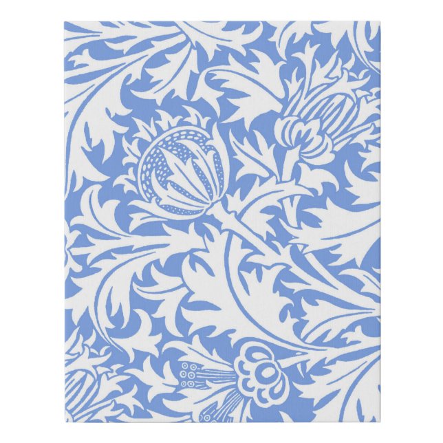 Thistle, William Morris Faux Canvas Print (Front)