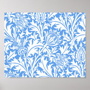 Thistle, William Morris Poster