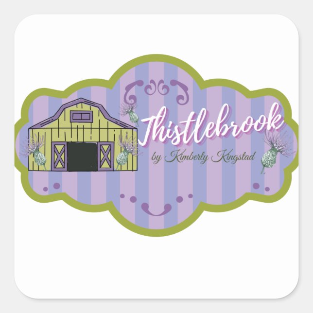 thistlebrook brand envelope sticker  (Front)