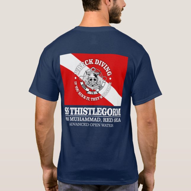 Thistlegorm (best wrecks) T-Shirt (Back)