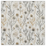 Thistles and Wildflowers  Fabric
