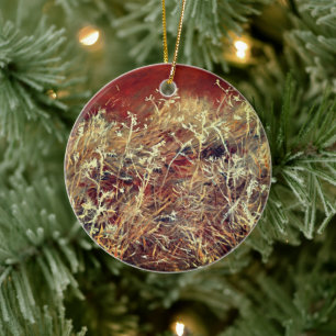 Thistles Elegance - Ceramic Ornament