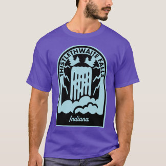 Thistlethwaite Falls Indiana T-Shirt
