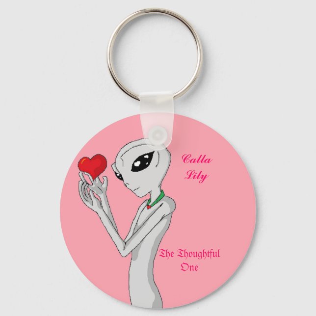 ThO - Calla Lily Keychain (Front)