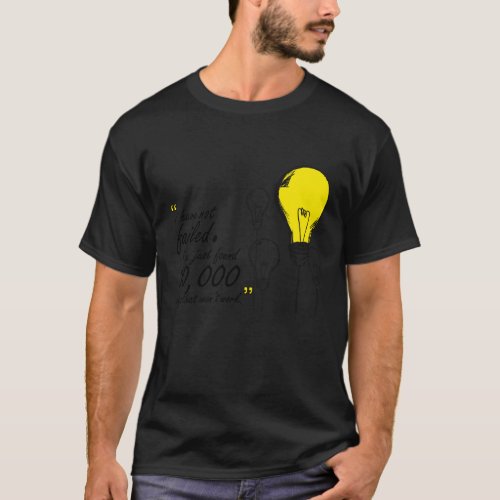 Thomas A Edison inventor1770png1770 T_Shirt
