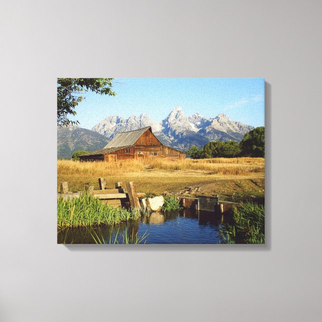 Thomas A. Moulton Barn Canvas Print (Front)
