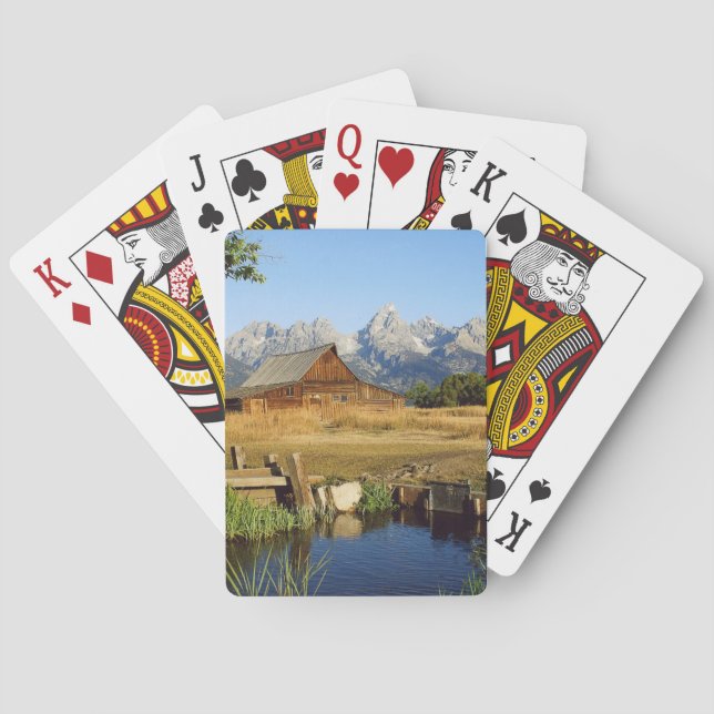 Thomas A. Moulton Barn Poker Cards (Back)