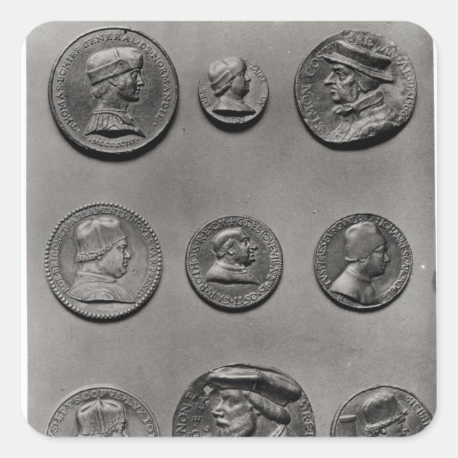 Thomas Bohier, Pierre Briconnet, Simon Square Sticker (Front)