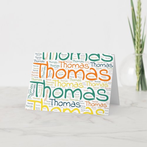 Thomas Card