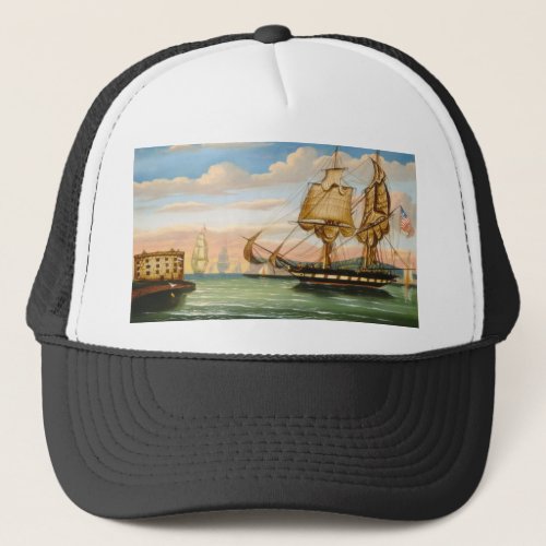 Thomas Chambers Bay of New York Trucker Hat
