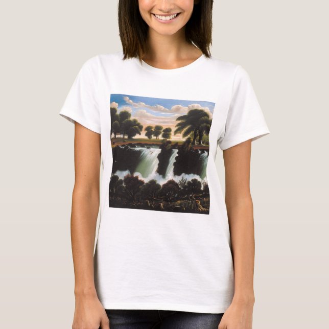 Thomas Chambers Genesee Falls Rochester T-Shirt (Front)