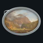 Thomas Cole A View of the Mountain Pass  Belt Buckle<br><div class="desc">Thomas Cole.  A View of the Mountain Pass Called the Notch of the White Mountains.  Thomas Cole - American Romantic landscape painter regarded as the founder of the Hudson River School Reproduction of famous works of art  images in the public domain.</div>