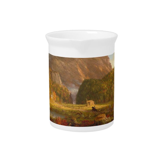 Thomas Cole A View of the Mountain Pass  Beverage Pitcher (Front)