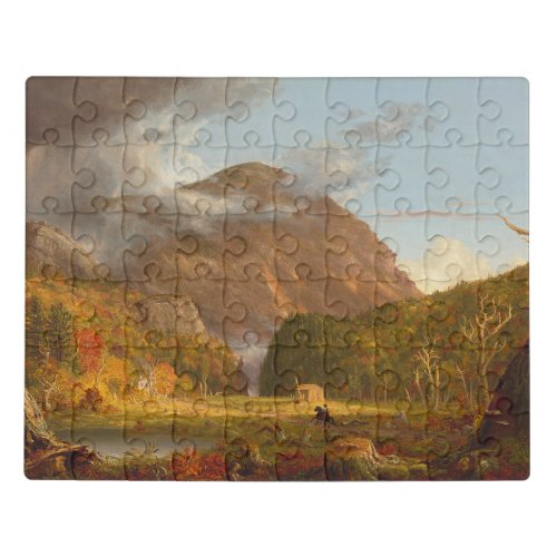 Thomas Cole A View of the Mountain Pass  Jigsaw Puzzle