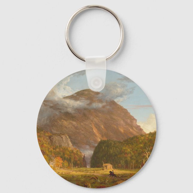 Thomas Cole A View of the Mountain Pass  Keychain (Front)