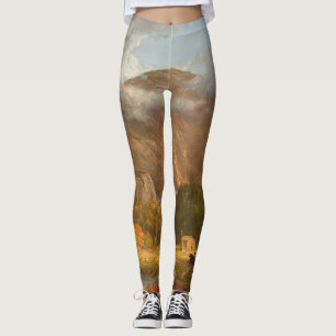 Thomas Cole A View of the Mountain Pass Leggings