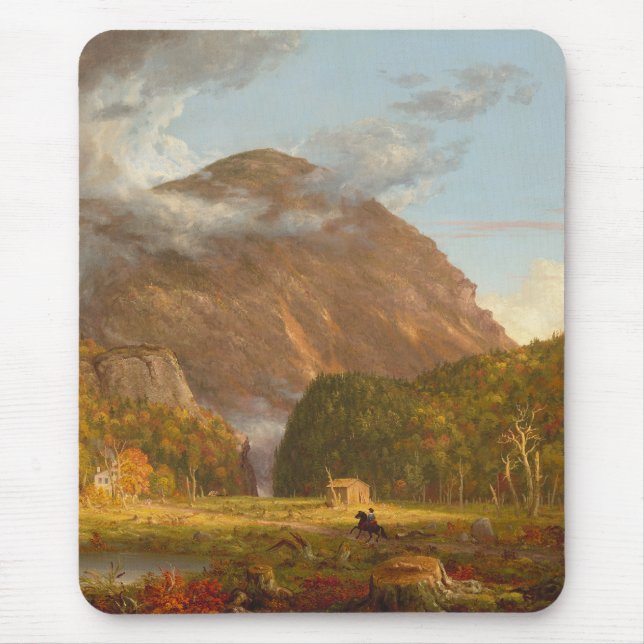 Thomas Cole A View of the Mountain Pass  Mouse Pad (Front)