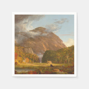 Thomas Cole A View of the Mountain Pass Napkins