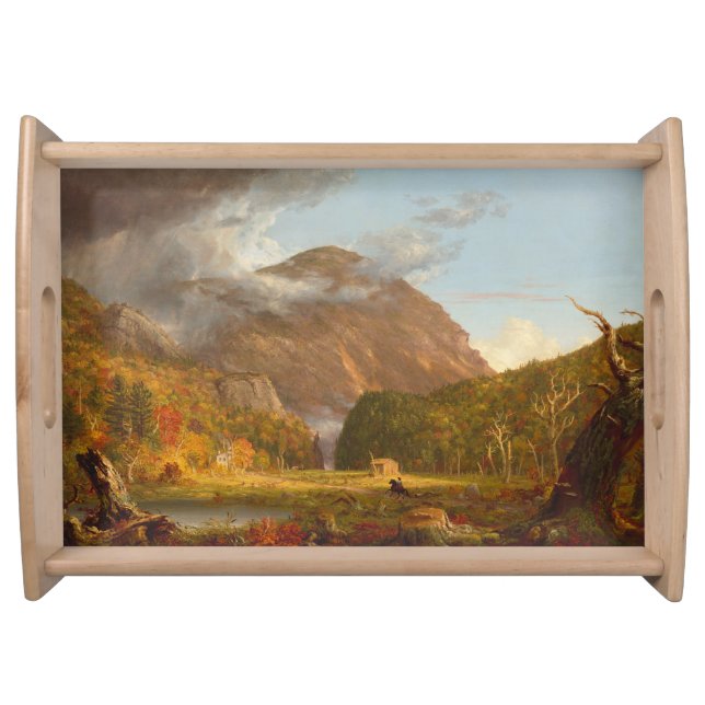 Thomas Cole A View of the Mountain Pass  Serving Tray (Front)