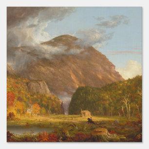 Thomas Cole A View of the Mountain Pass  Sign