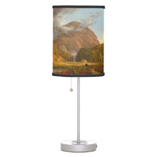 Thomas Cole A View of the Mountain Pass Table Lamp