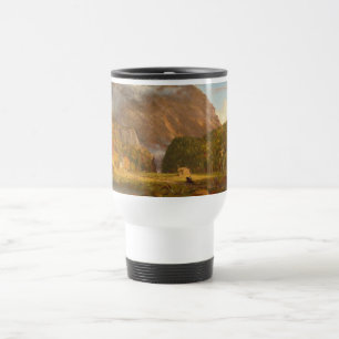 Thomas Cole A View of the Mountain Pass  Travel Mug