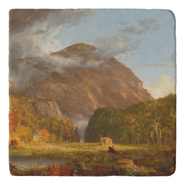 Thomas Cole A View of the Mountain Pass  Trivet (Front)