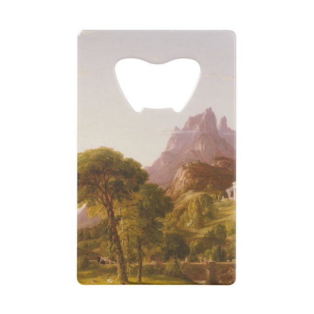 Thomas Cole  Dream of Arcadia Credit Card Bottle Opener (Front)