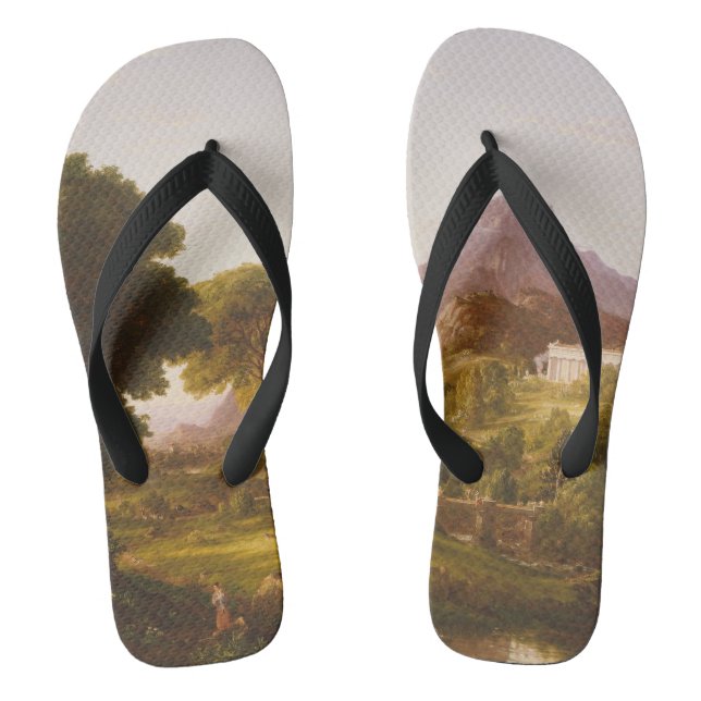 Thomas Cole  Dream of Arcadia Flip Flops (Footbed)