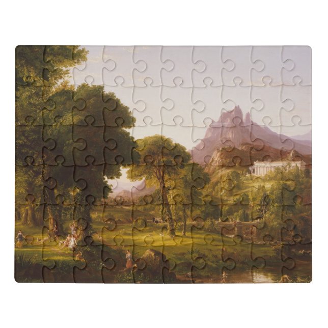 Thomas Cole  Dream of Arcadia Jigsaw Puzzle (Puzzle Horizontal)