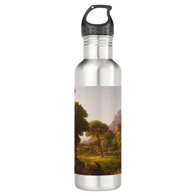 Thomas Cole  Dream of Arcadia Stainless Steel Water Bottle (Front)